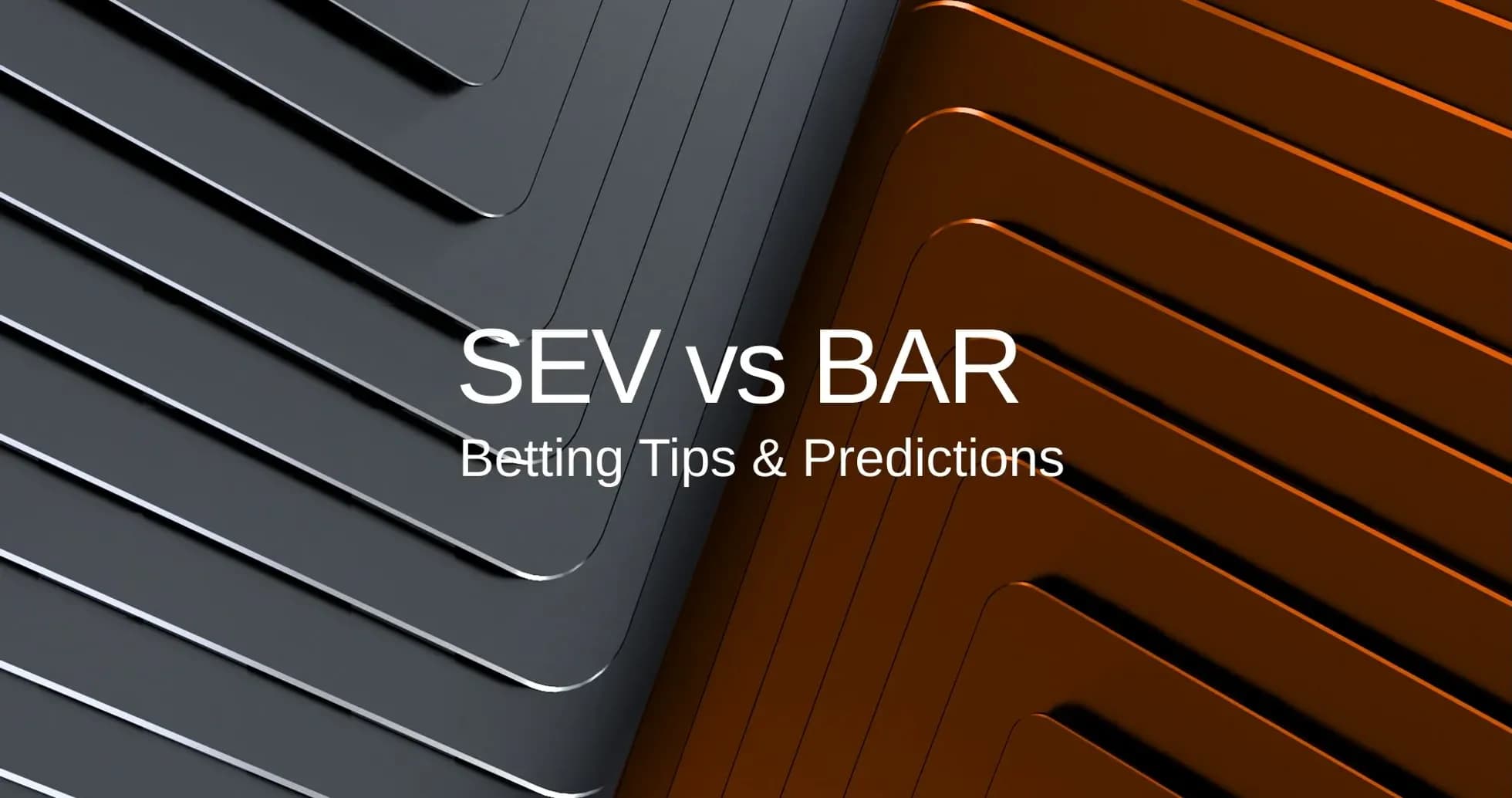Gráfico de apuestas para SEV contra BAR