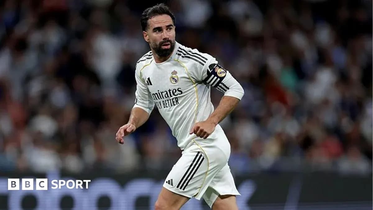 Jugador de Real Madrid en acción durante el partido