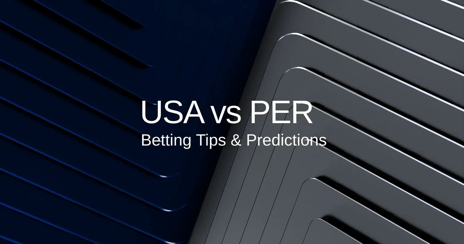 Texto sobre apuestas para USA contra PER