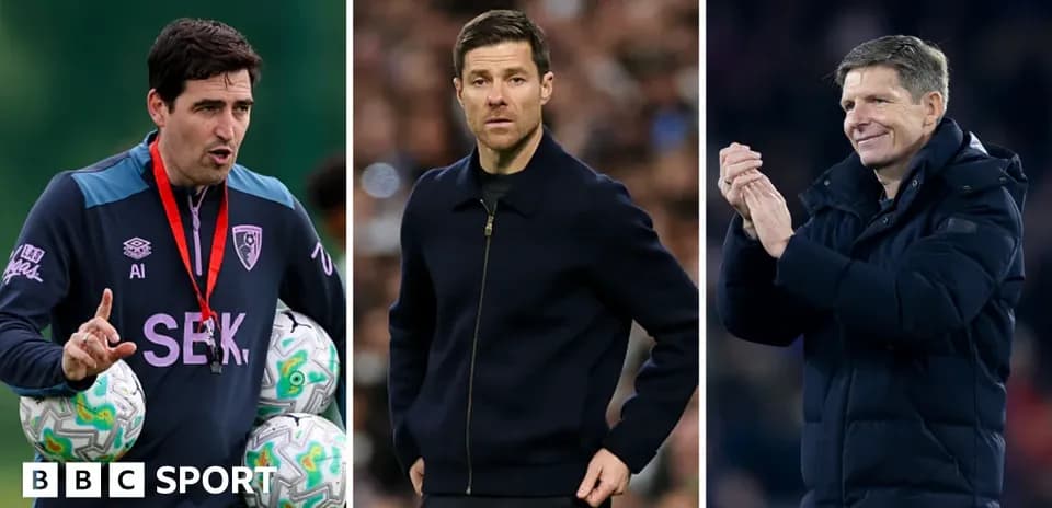 Entrenadores de fútbol en diferentes situaciones