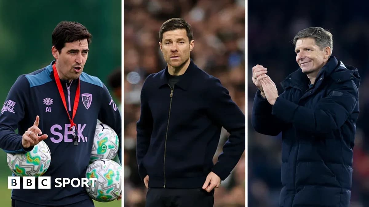 Entrenadores de fútbol en diferentes situaciones