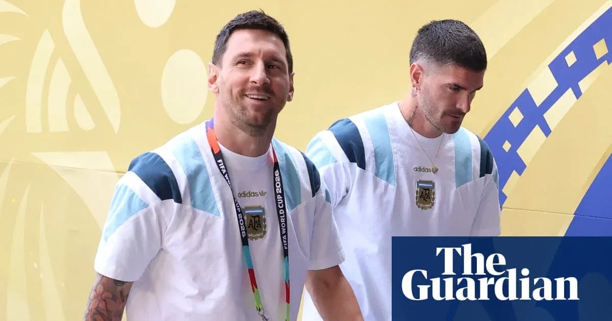 Jugadores de Argentina llegando a un evento deportivo