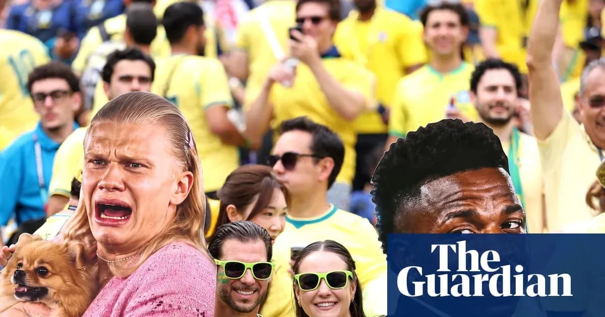 Espectadores en un partido de fútbol animando