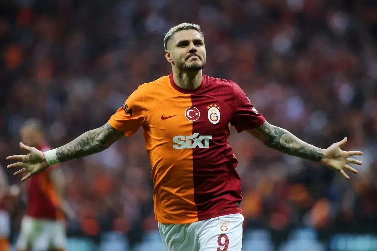 Jugador de Galatasaray celebrando un gol