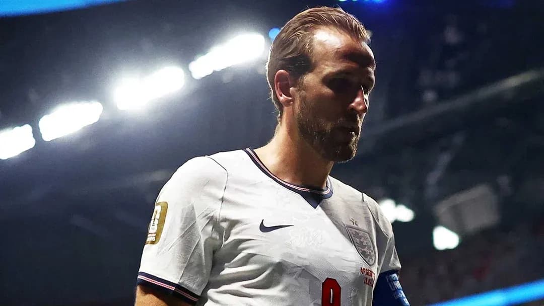 Jugador de Inglaterra saliendo del campo de juego