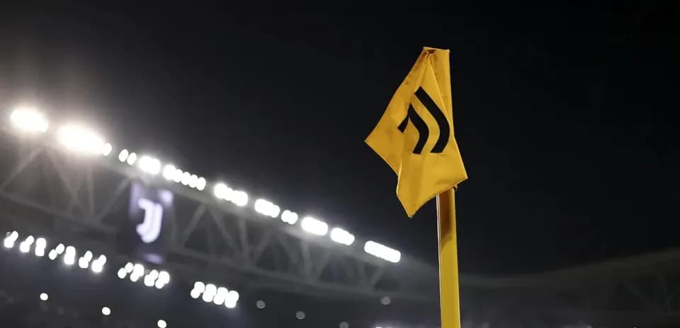 Esquina amarilla del estadio de la Juventus