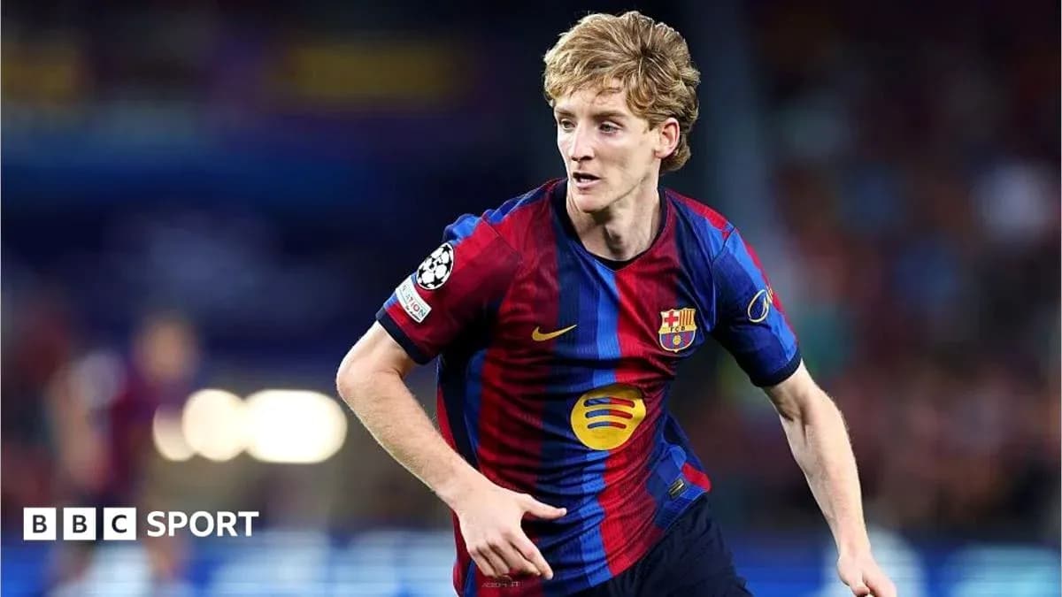 Jugador de Barcelona corriendo durante un partido