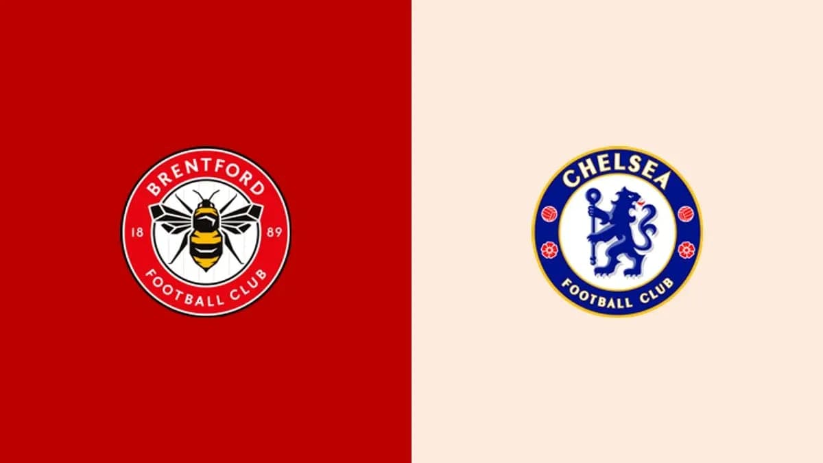 Logos de Brentford y Chelsea Football Club