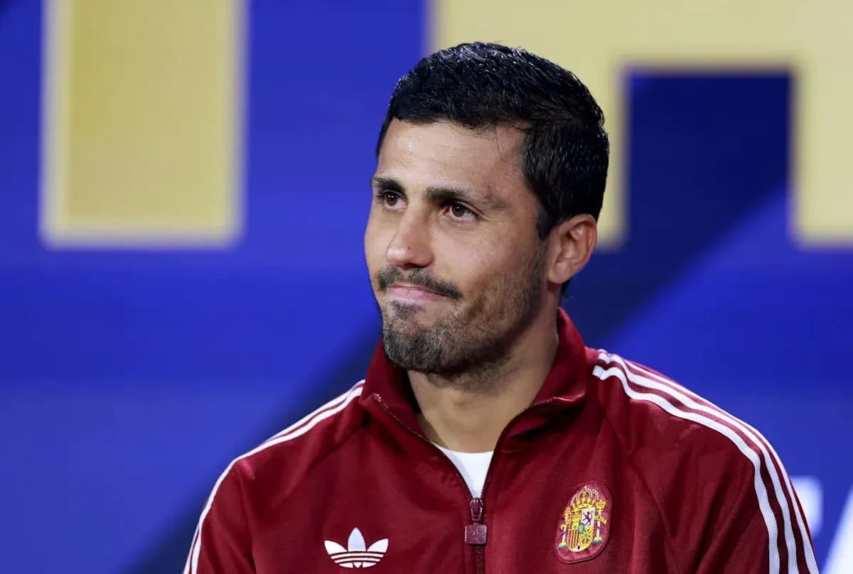 Jugador de España en conferencia de prensa