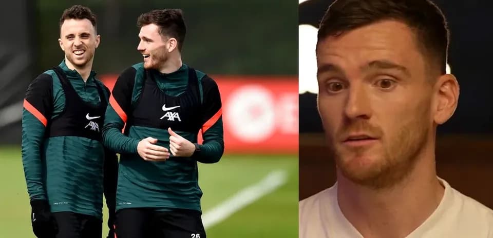 Jugadores de Liverpool en entrenamiento y entrevista