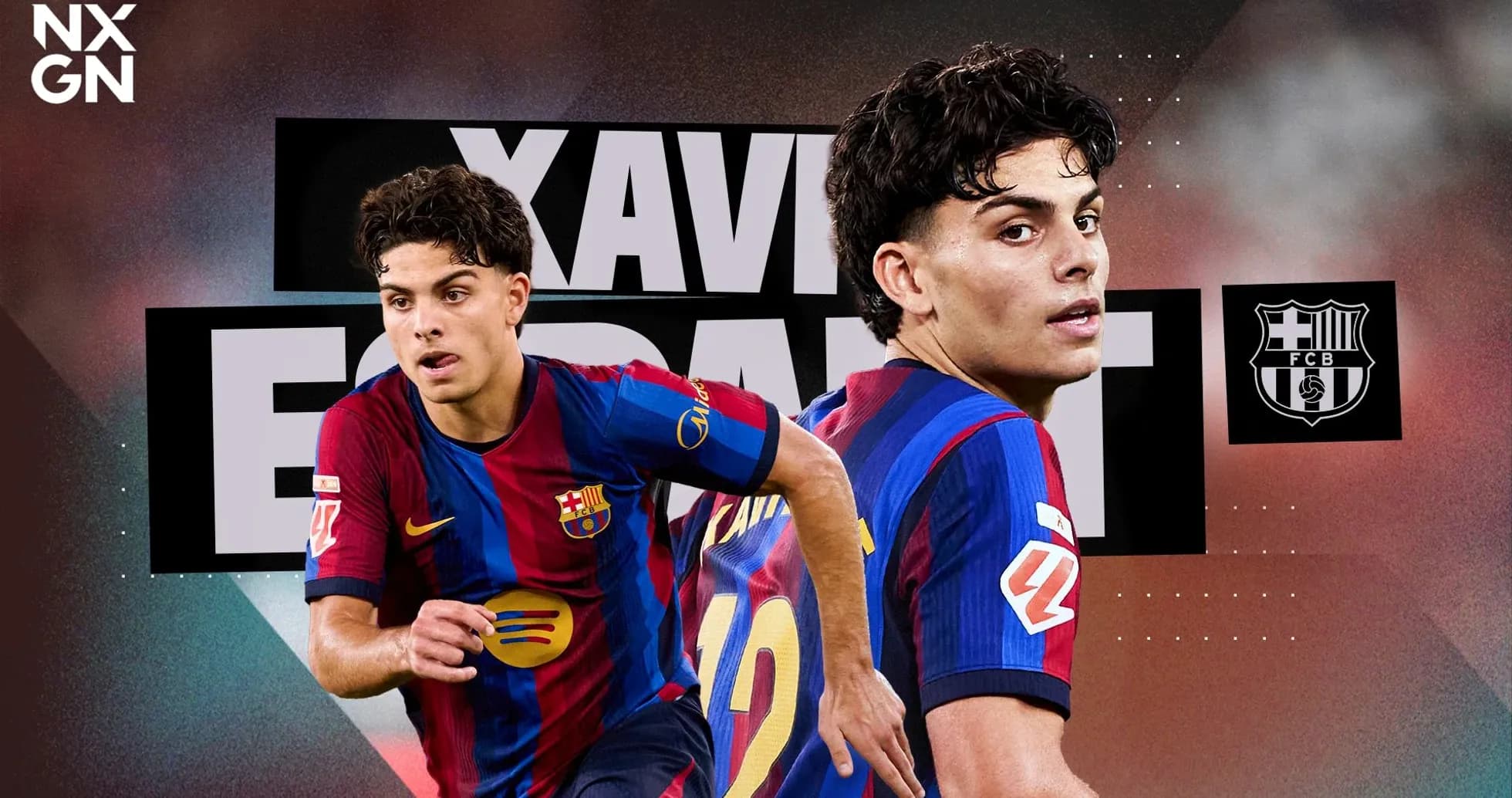 Xavi Simons en camiseta del FC Barcelona