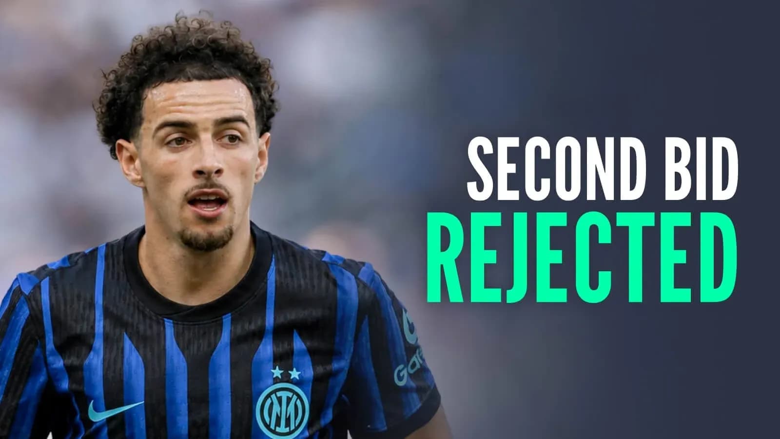 Jugador de Inter de Milán en acción durante el partido