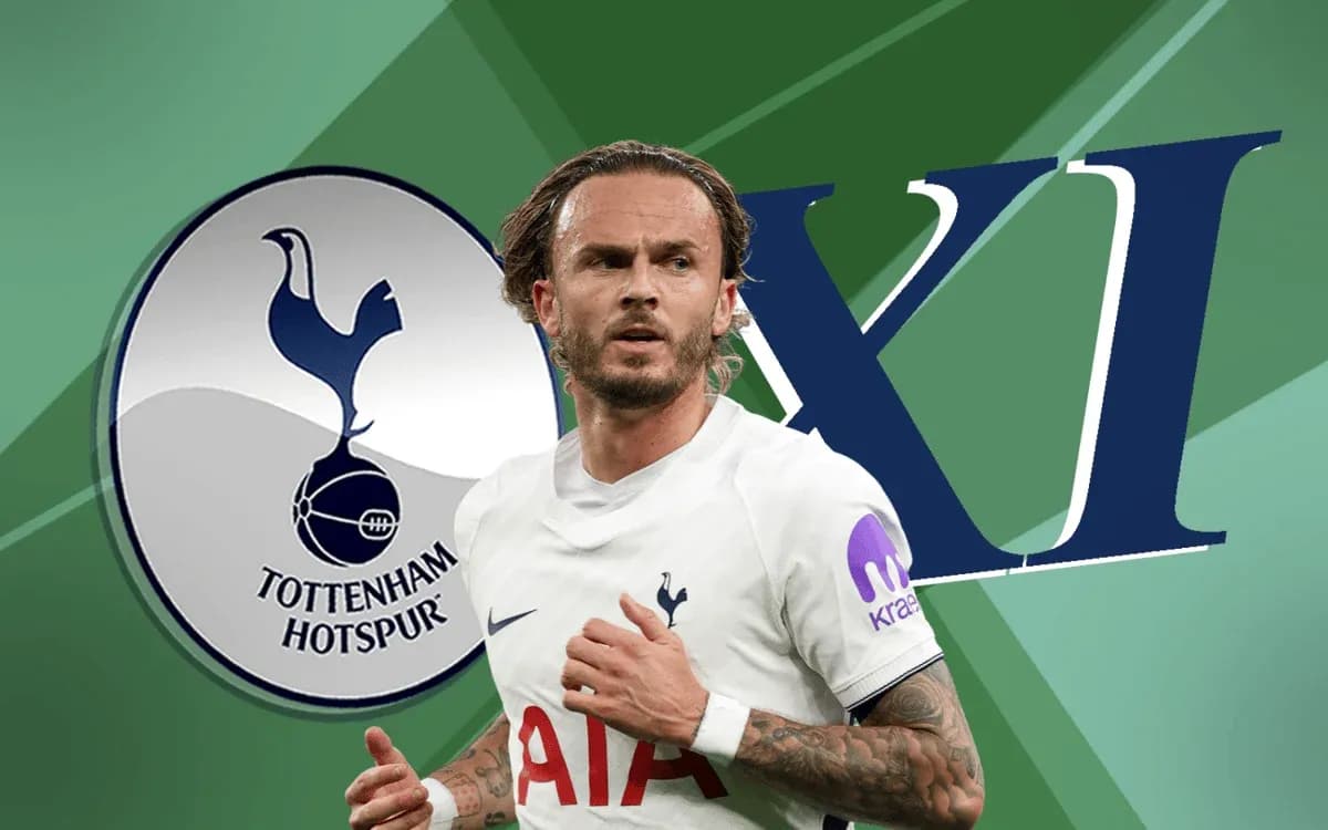 Jugador de Tottenham Hotspur en acción con escudo