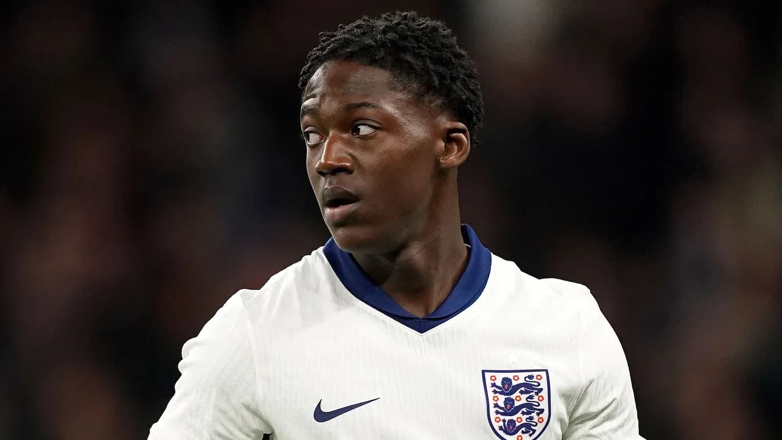Jugador de Inglaterra en acción durante un partido