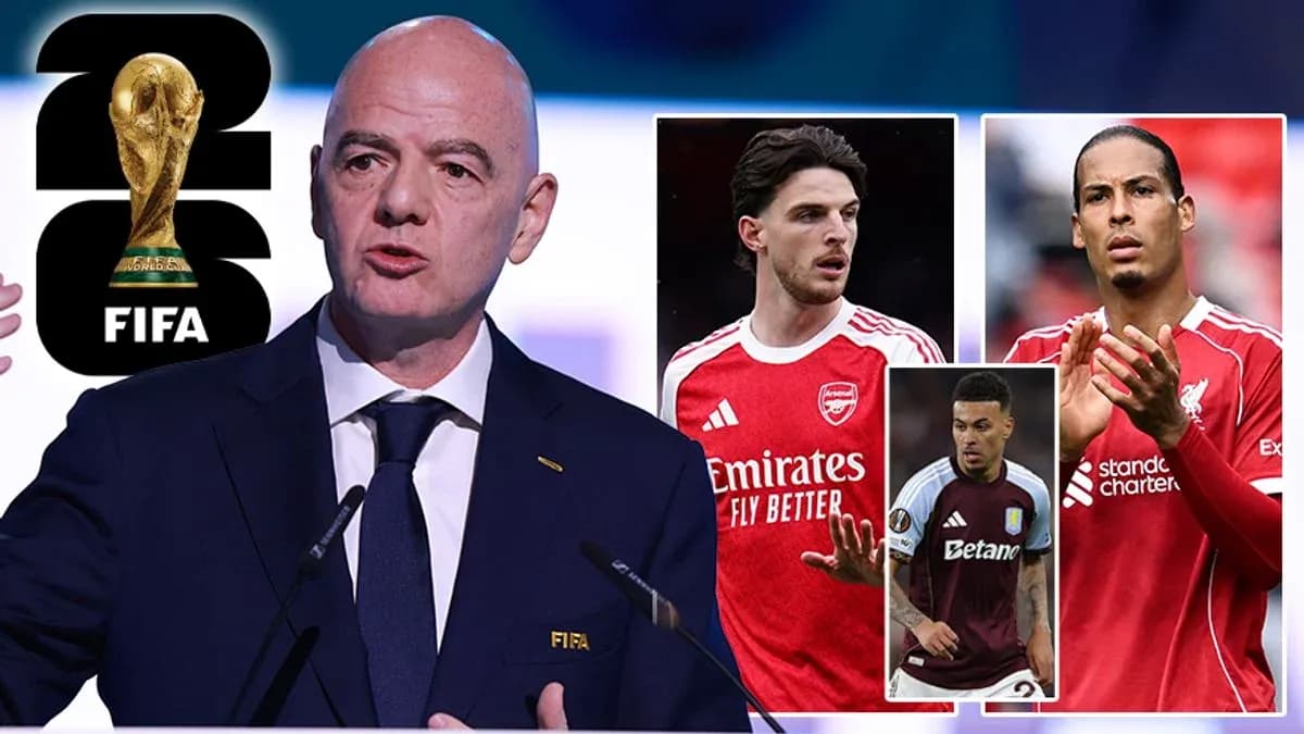 Gianni Infantino hablando sobre la Copa Mundial FIFA 2026