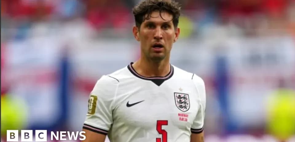 Jugador de Inglaterra en acción durante un partido