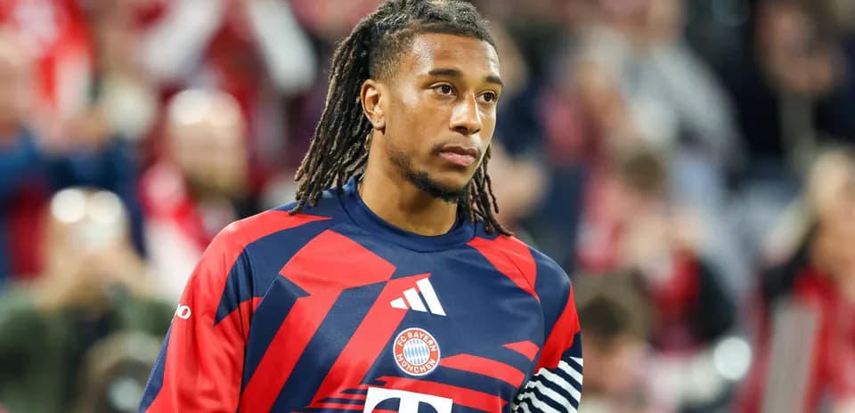 Jugador de Bayern Múnich en el campo de juego