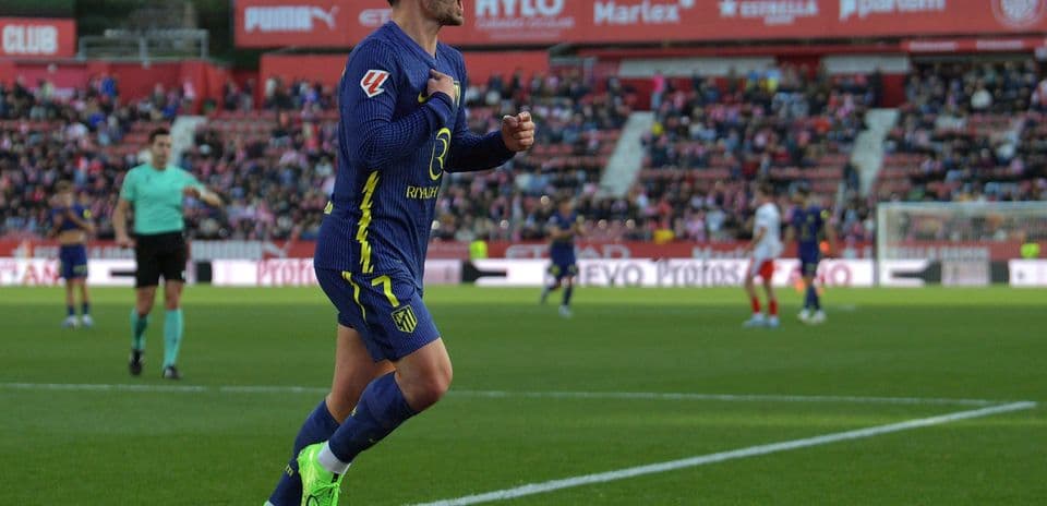 Antoine Griezmann celebrando un gol para Atlético Madrid