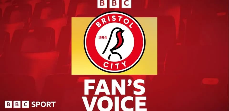 Logotipo de Bristol City con fondo rojo