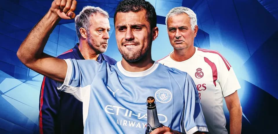 Jugador con camiseta de Manchester City y botellas