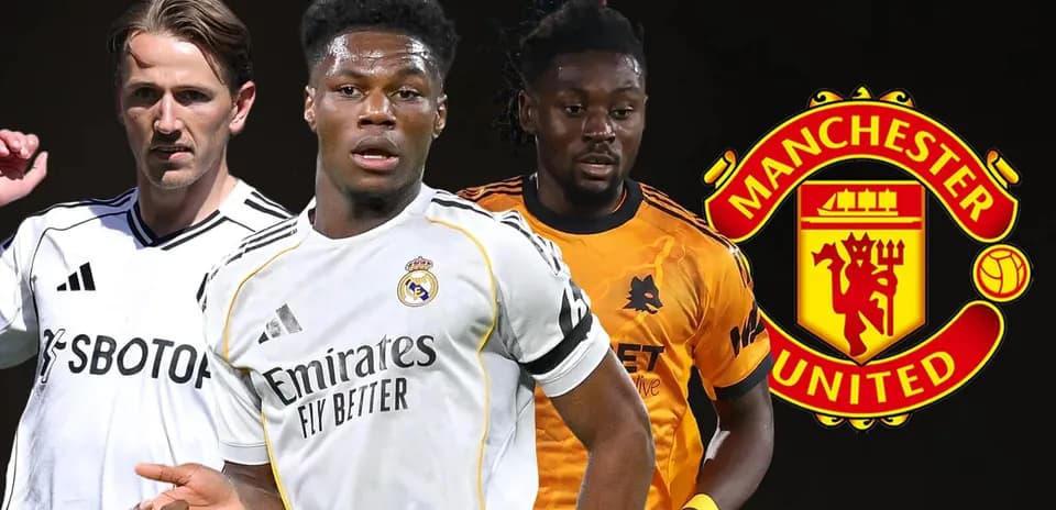 Jugadores destacados con logo de Manchester United