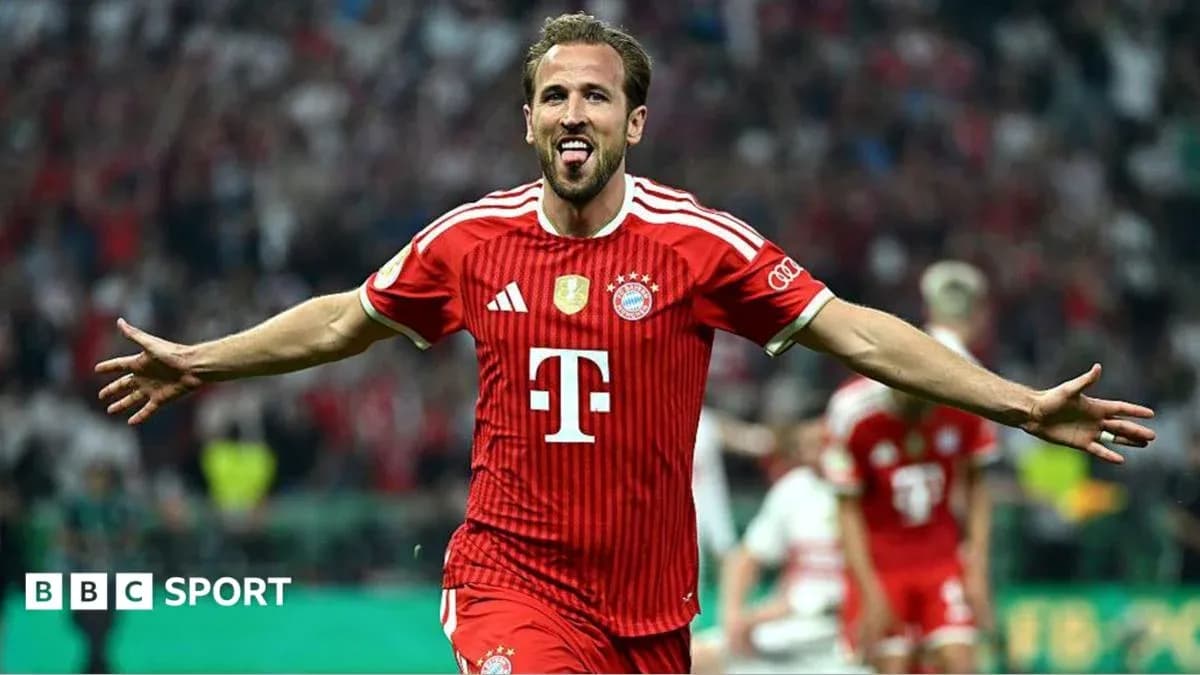 Jugador de Bayern Múnich celebrando un gol