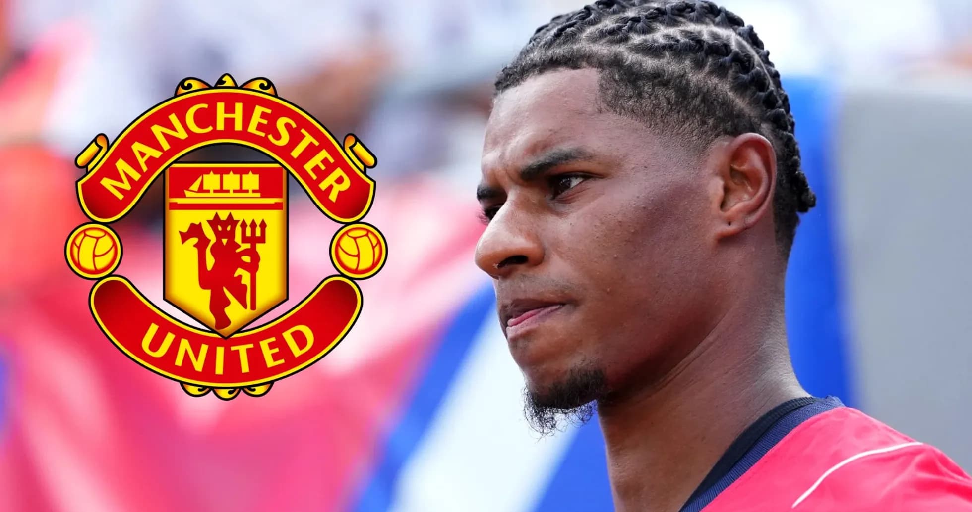 Jugador de Manchester United durante evento deportivo