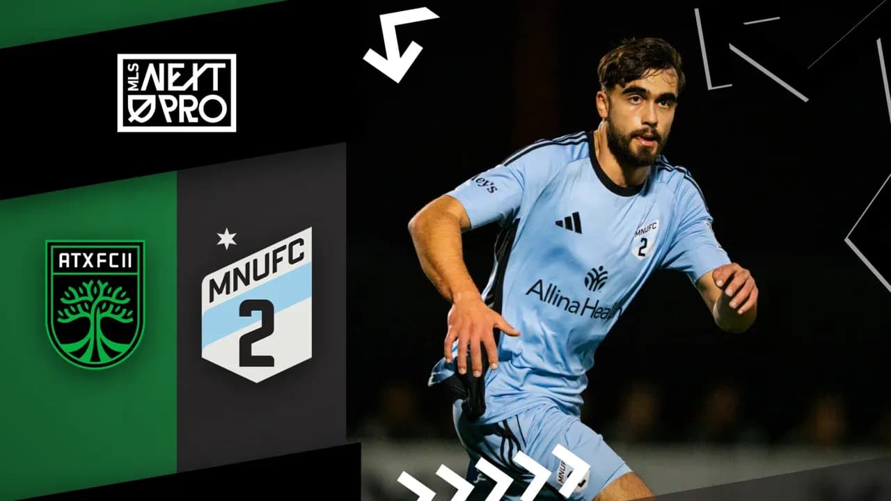 Jugador de Minnesota United II en acción