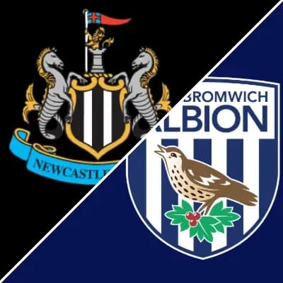 Logos de Newcastle United y West Bromwich Albion