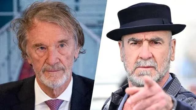 Dos hombres con expresiones serias en retratos