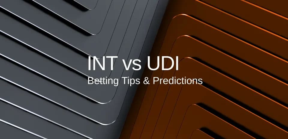 Texto sobre apuestas entre INT y UDI