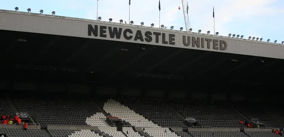 Fachada del estadio de Newcastle United