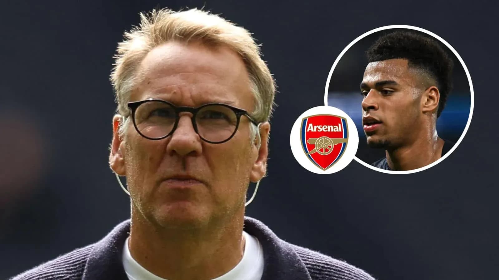 Entrenador y jugador de Arsenal en imagen