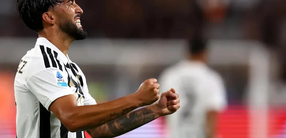 Jugador celebrando tras una jugada en el partido