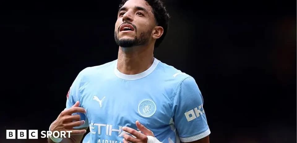 Jugador de Manchester City celebrando un gol