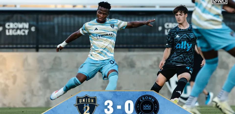 Crown Legacy contra Philadelphia Union II en el partido