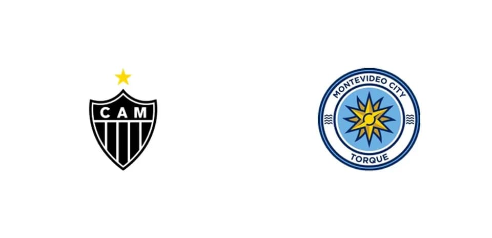 Logos de Atlético Mineiro y Montevideo City Torque