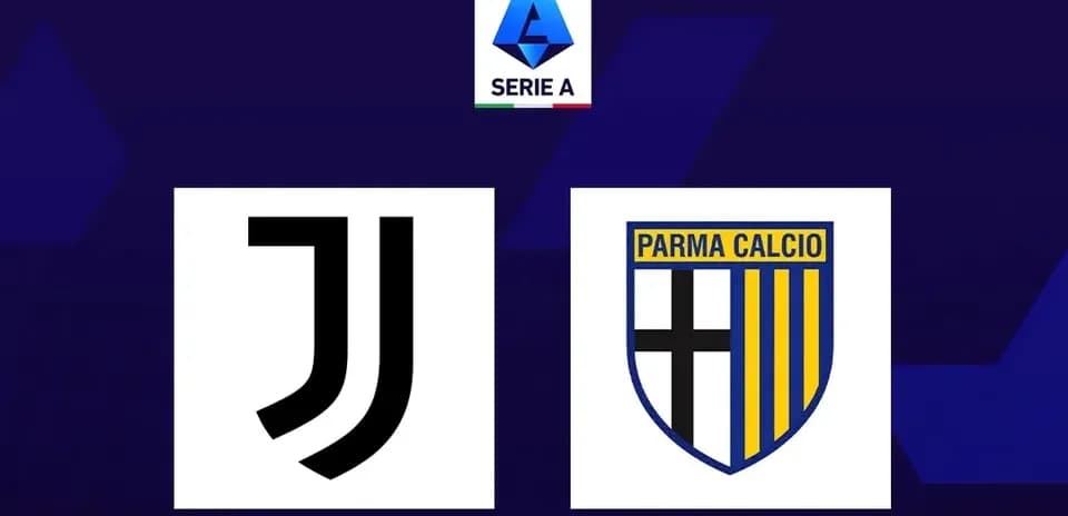 Logos de Juventus y Parma en Serie A
