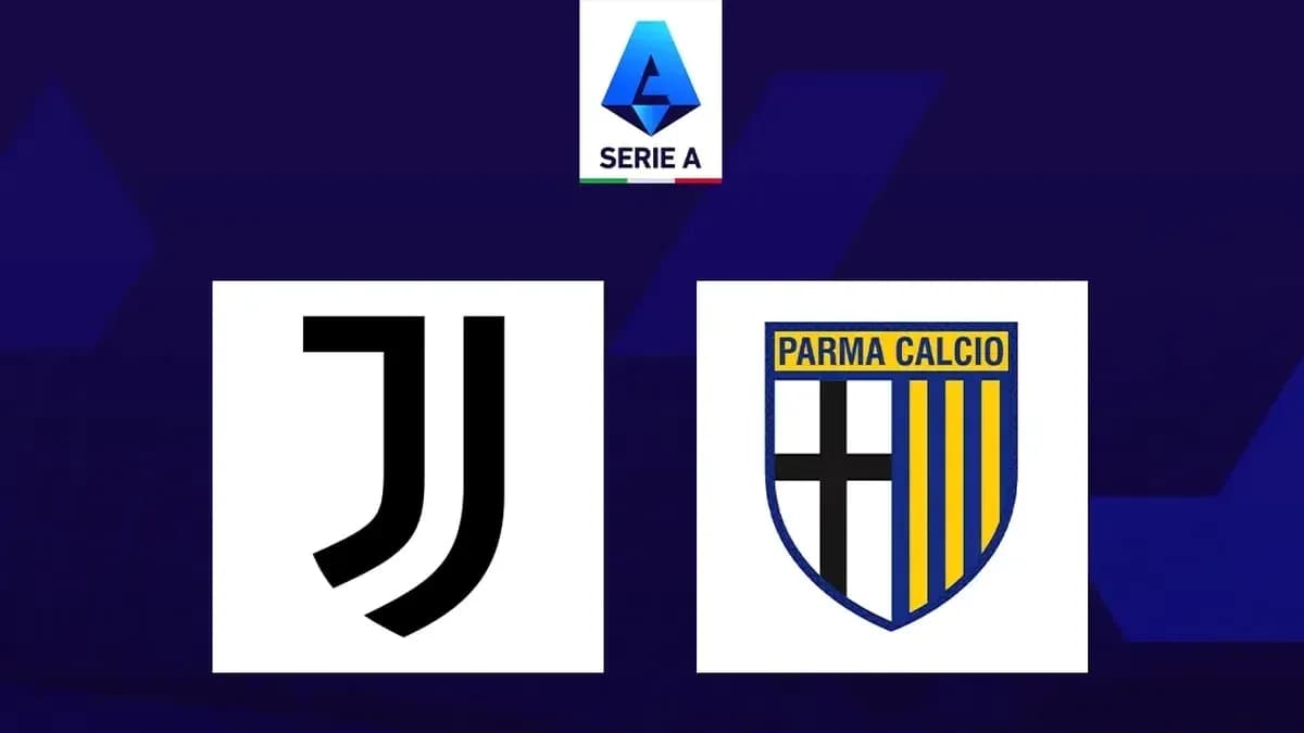 Logos de Juventus y Parma en Serie A