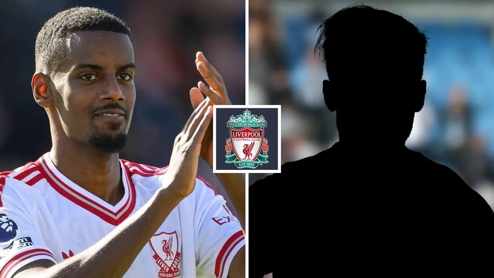 Jugador de Liverpool aplaudiendo en el campo