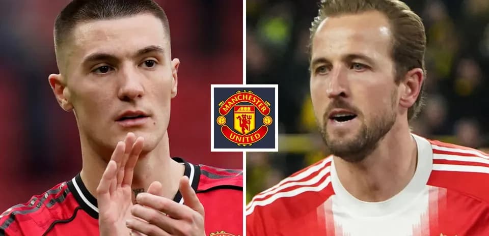 Jugadores de fútbol de Manchester United y Bayern Munich