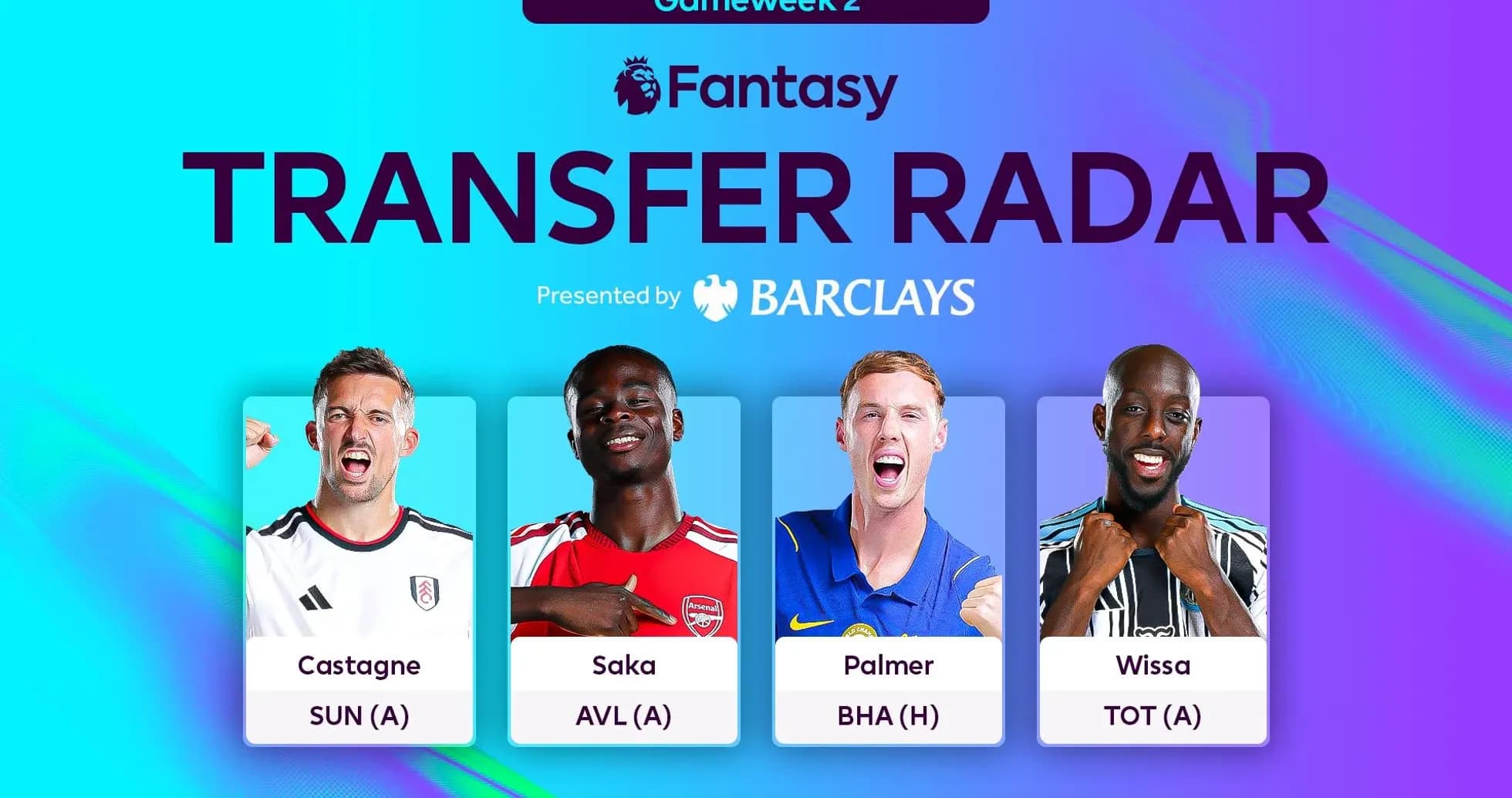 Jugadores destacados de Fantasy Premier League para la jornada 2