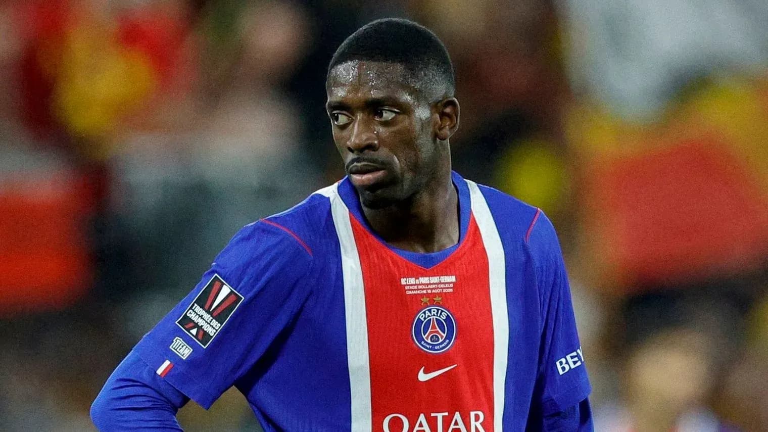 Jugador de PSG en acción durante un partido