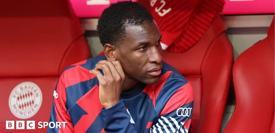 Jugador sentado en el banco de suplentes