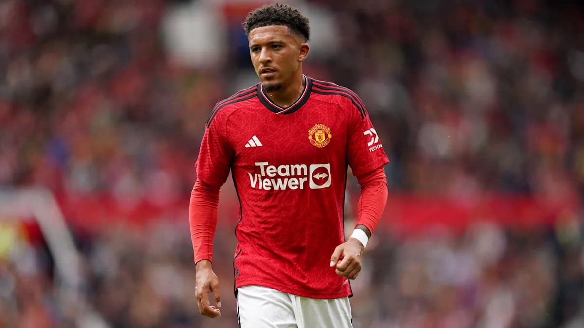 Jugador de Manchester United en acción durante partido