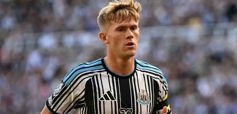 Jugador de Newcastle United en el campo