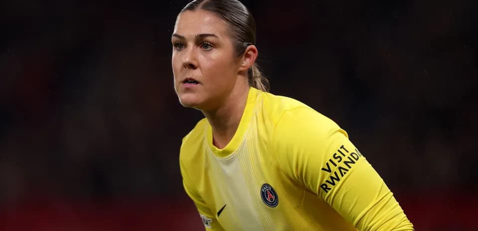 Portera de PSG lista para el juego