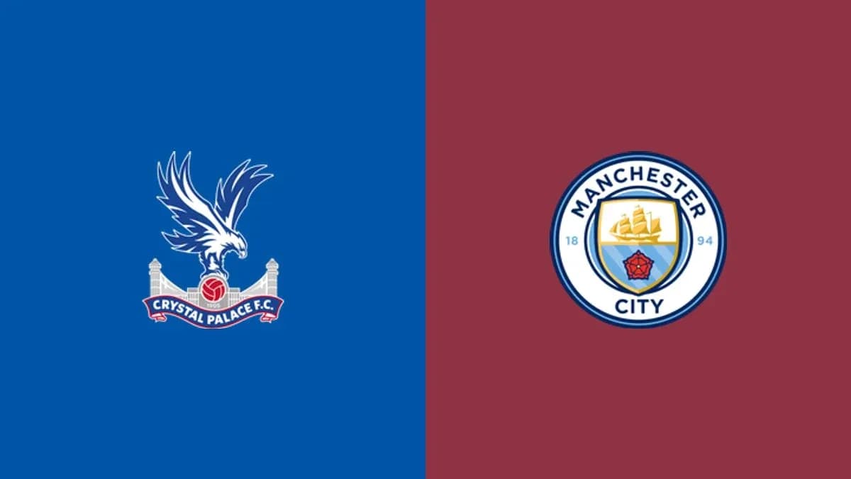 Logos de Crystal Palace y Manchester City