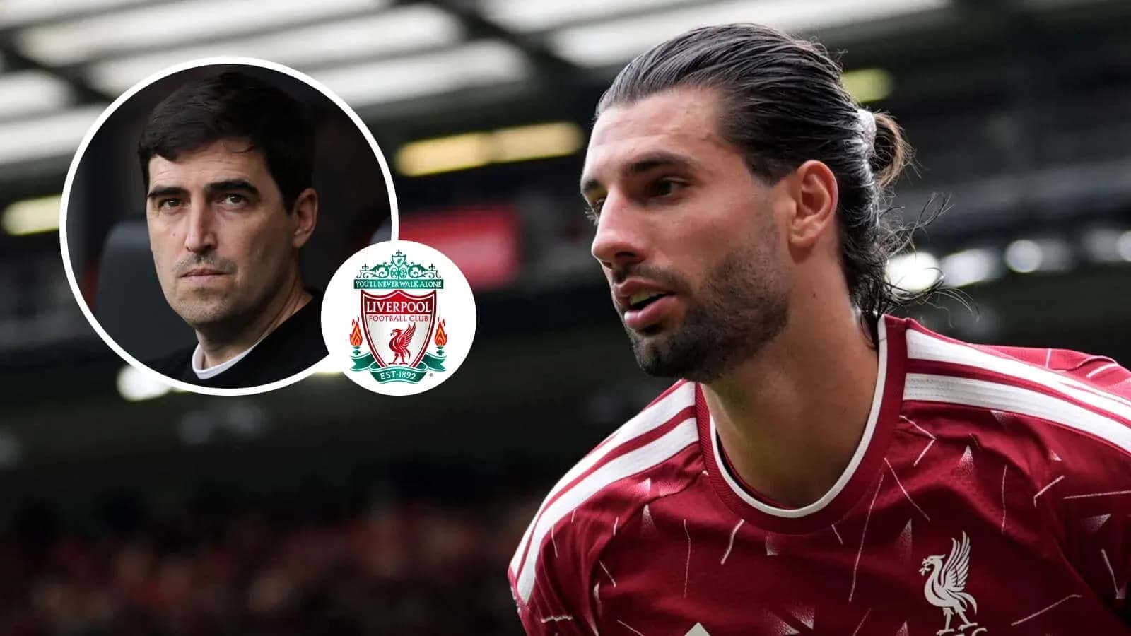 Jugador de Liverpool en acción durante un partido