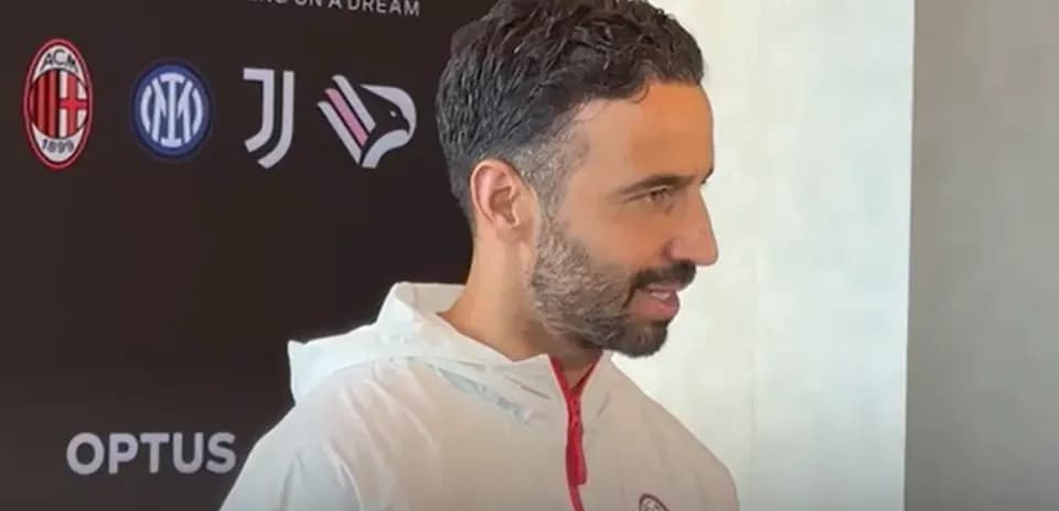 Entrevista a jugador de AC Milan en evento